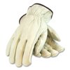 Pip Economy Grade Top-Grain Cowhide Leather Drivers Gloves, Medium, Tan 68-162/M